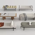 Bed End Stool Sofa Stool Bed Shoe Changing Stool 3d model