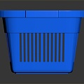 Plastic Basket Plastic Vegetable Basket Plastic Box Basket 3d model