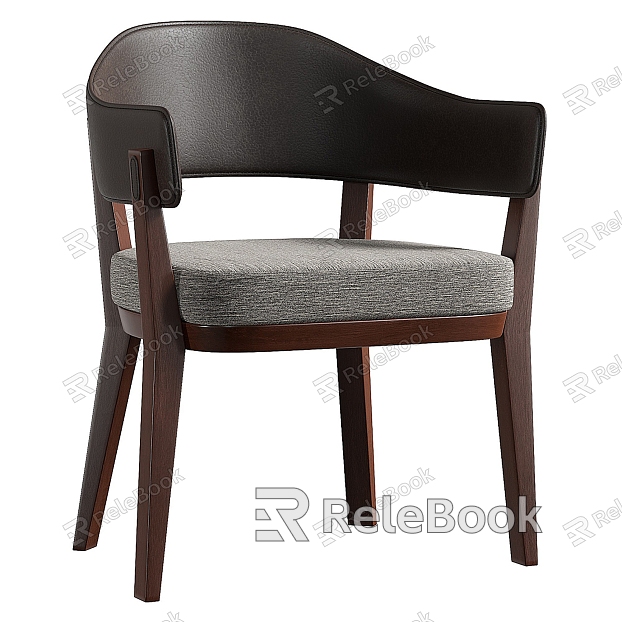 Modern Lounge Chair Dining Chair Single Chair model