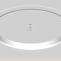 Modern Circular Ceiling Design With Layered Structure Soft Lighting And Recessed Lamps