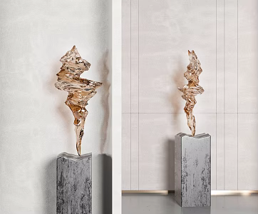 Modern Sculpture 3d model