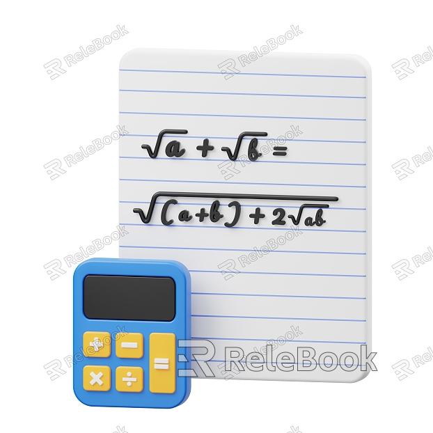 Mathematical problems Computer arithmetic problems Calculation problems Cartoon computer model