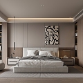 Modern Bedroom Home Bedroom 3d model