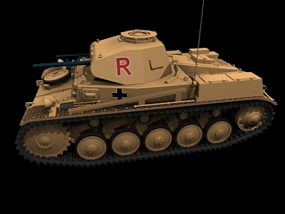 Tank 3d model