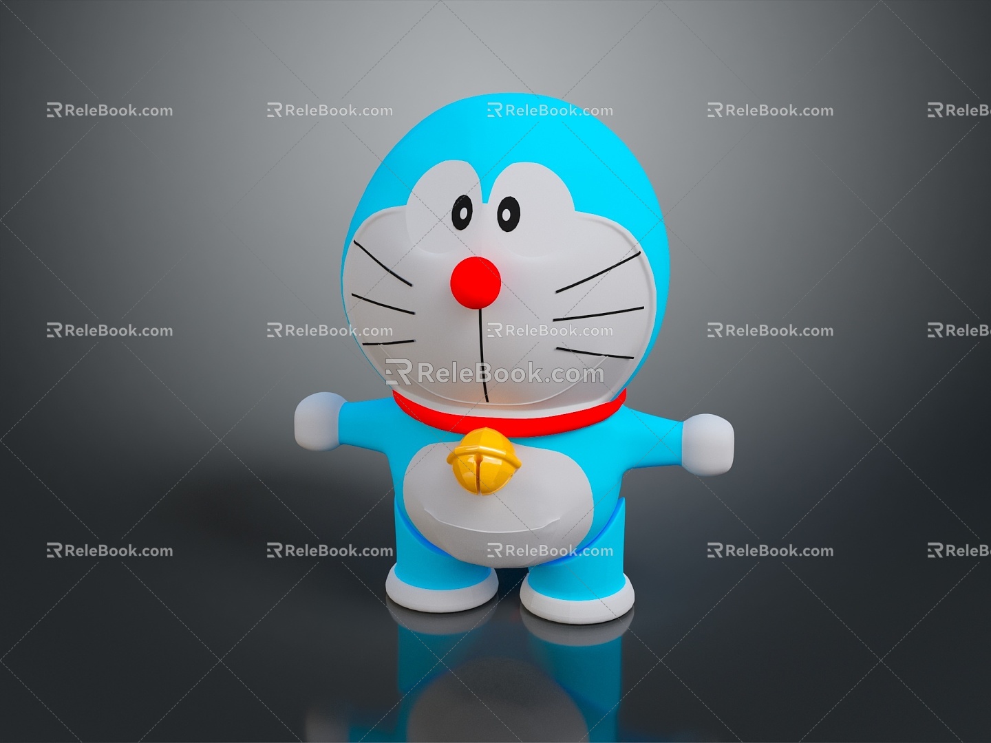 38 Doraemon Dingdang Cat Doraemon Virtual Characters Virtual Characters Movie Characters Game Characters 3d model