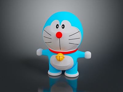 38 Doraemon Dingdang Cat Doraemon Virtual Characters Virtual Characters Movie Characters Game Characters 3d model