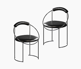 Modern single chair 3d model