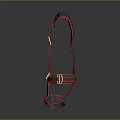 Red Black Safety Harness With Adjustable Straps And Metal Buckles For Daily Use
