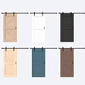 Various Colored Barn Doors For Home Interior Design And Decoration