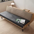 Modern double sofa 3d model
