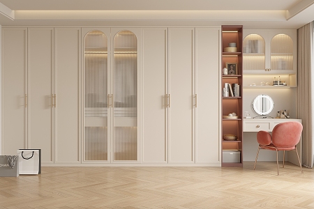 French wardrobe 3d model