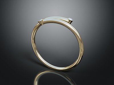 Modern Ring Diamond Ring Gem Ring Women's Ring model