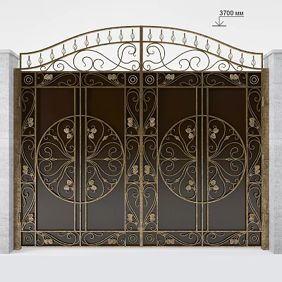 Jane's Gate Iron Gate 3d model Jane's Gate Iron Gate 3d model