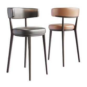 Modern Calligaris Bar Chair 3d model