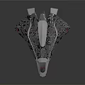 Modern Spaceship Spacecraft 3d model