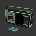 Sony Walkman Recorder Vintage Recorder Card Machine Tape Retro Recorder 3d model