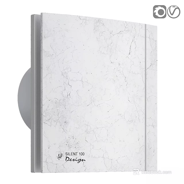 Elegant Design Household Appliance Featuring Modern Marble Texture And Sleek Look 3d model 