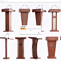 Various Modern Wooden Functional Desk Designs With Different Shapes And Styles