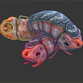 Modern Game Character Monster 3d model