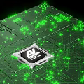 Mobile Digital APU Processor Auravision VXP4200 With Advanced Chip Structure And Green Tech Lighting
