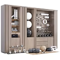 Organized Sports Equipment Storage Cabinet With Dumbbells Kettlebells Yoga Balls And Foam Rollers