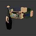 Brown Fashion Belt With Golden Decorative Elements And Stylish Accessory Design