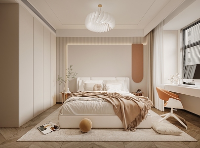 Modern Bedroom Children's Room 3d model