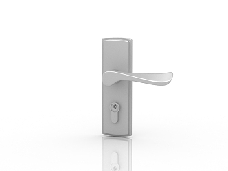 Modern Door Handle 3d model