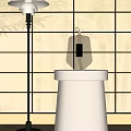 Modern table lamp table lamp side table lamp 3d model