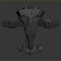 Modern Spaceship Spacecraft 3d model
