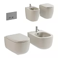 Sleek Modern White Toilet Designs With Wall Mounted And Floor Standing Models