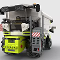 Lego toy building blocks earthwork truck engineering vehicle tool car 3d model