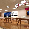 Mobile phone store Chaoyang Joy City store Meichen exhibition display 3d model