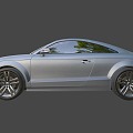 Audi TT car 3d model