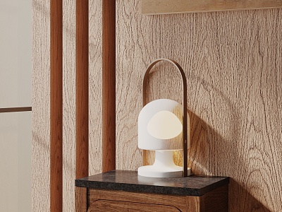 Modern table lamp 3d model