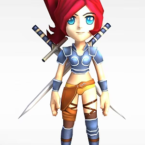 Game Characters 3d model