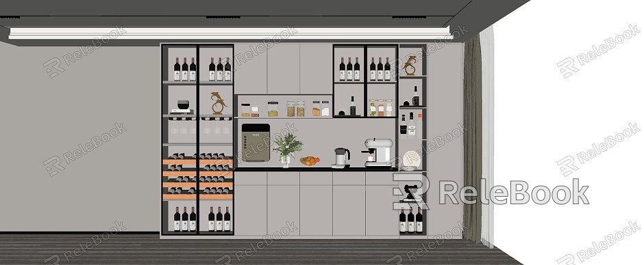 Wine Cabinet model