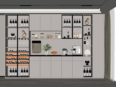 Wine Cabinet model