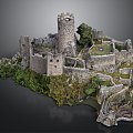 Castle Ancient Site Ancient Site Ancient Site Ruins Bastion Ancient Castle Ancient Ruins Realistic 3d model