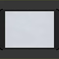 Commercial Touchscreen Display Equipment With Blue Illuminated Screen And Black Frame