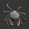 Modern Crab Soldier Crab Sea Crab 3d model