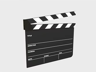 Modern card board beater 3d model