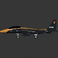 Cosmic Aerospace Space Shuttle Model With Yellow Black Patterns And Tail Details