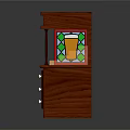 Wooden Display Cabinet With Multiple Drawers Cabinets Glass Shelves And Storage Design
