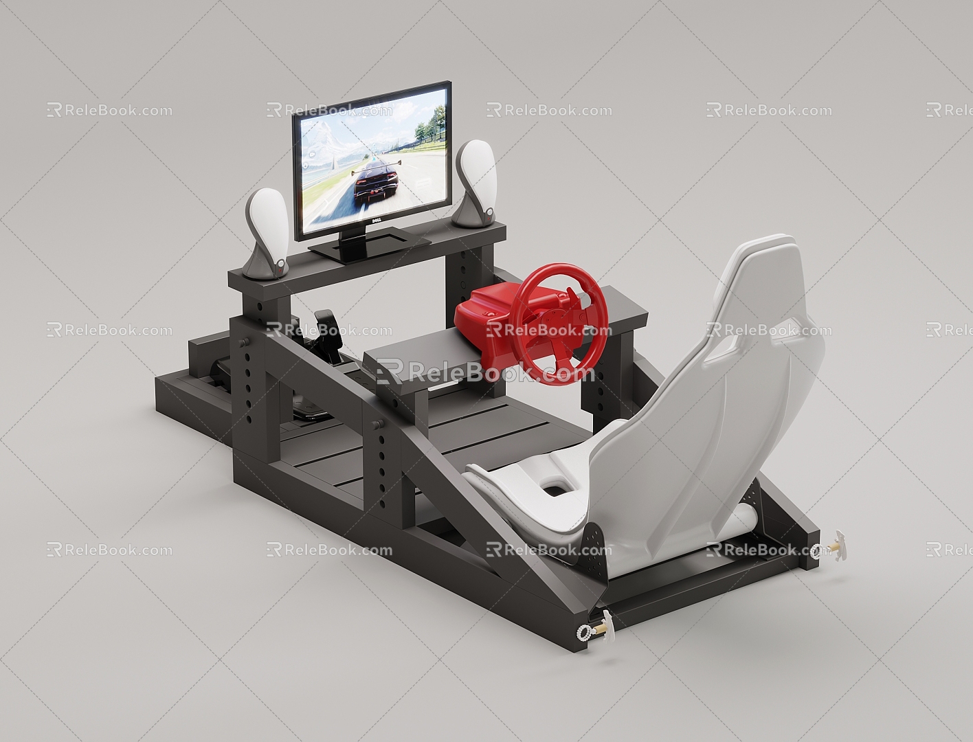 Modern game machine racing game machine model