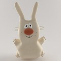 Modern Toy Doll Pillow Cartoon Muppet Animal Shape Pillow Doll Rabbit 3d model