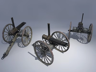 Modern Machine Gun Machine Gun 3d model