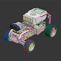 Sorry, the picture focuses on a robot and does not contain furniture elements. It is impossible to generate a title with "furniture" as the main body based on the key information of the picture. Please provide a picture related to furniture.