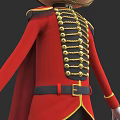 Toy Soldier Next Generation Nutcracker Puppet Toy Doll 3d model