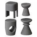 Stylish Side Tables With Various Colorful Designs And Unique Shapes For Modern Spaces